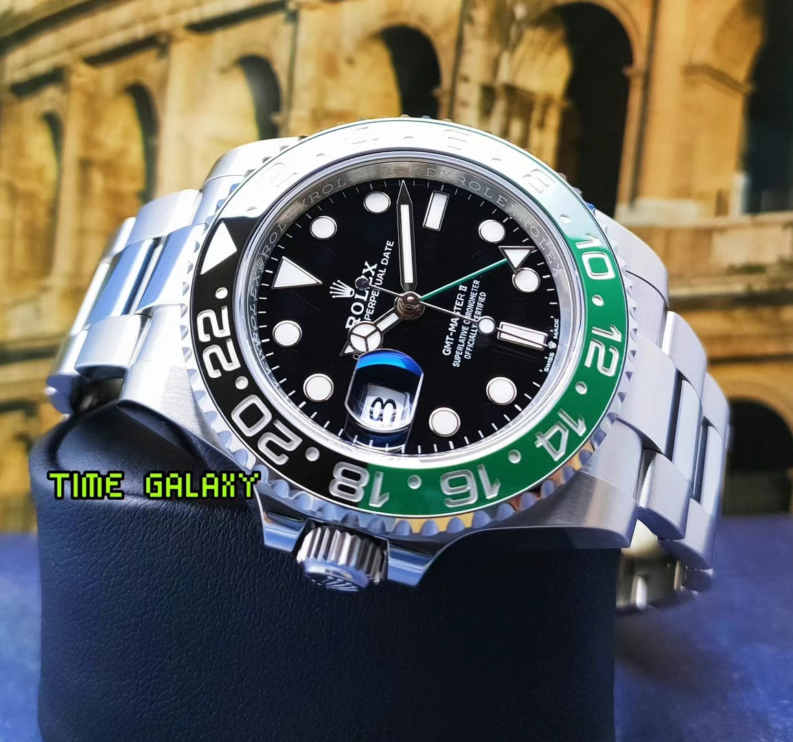 ROLEX GMT Master II Oystersteel Oyster 126720VTNR Time Galaxy