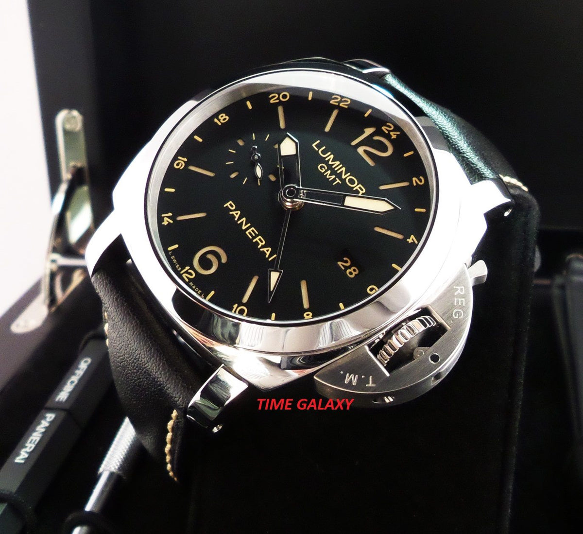 PANERAI Luminor 1950 3 Days GMT 24h Automatic Acciaio Time