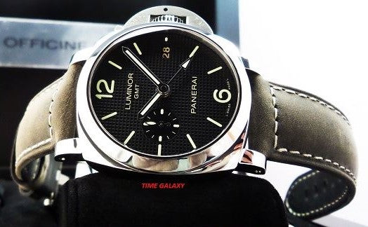 PANERAI Luminor 1950 3 Days GMT Auto Acciaio PAM 535 Time Galaxy