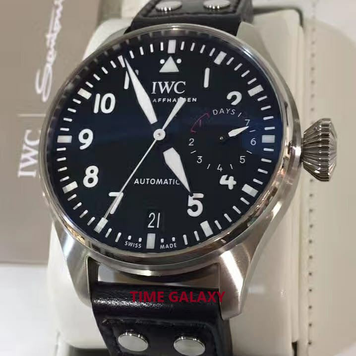 Pre Owned 100 Genuine IWC Big Pilot s IW500912 Time Galaxy Watch