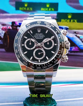 Load image into Gallery viewer, Rolex Daytona Oystersteel Black 126500LN-0002