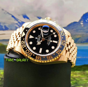 Rolex 126718GRNR black dial 24 hour  rotating bezel