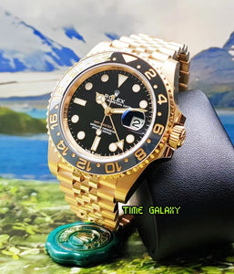 Buy Sell Rolex GMT-Master 2 Yellow Gold 126718BRNR at Time Galaxy Time Galaxy