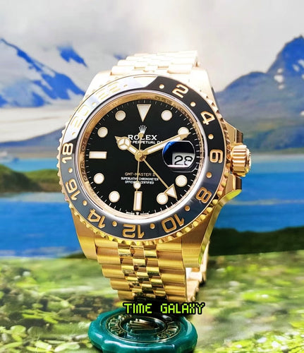 Rolex GMT-Master II Yellow Gold 126718GRNR-0001