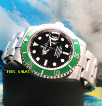 Load image into Gallery viewer, Rolex Submariner 126610LV black dial green cerachrom bezel