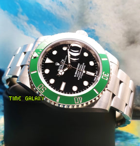 Rolex Submariner 126610LV black dial green cerachrom bezel