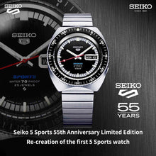 Load image into Gallery viewer, Seiko 5 Sports 55th Anniversary Limited Edition SRPK17