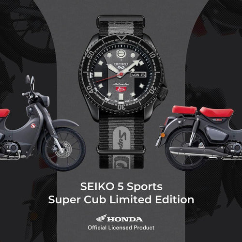Seiko 5 Sports Honda Super Cub SRPJ75 Limited Edition