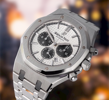 Load image into Gallery viewer, Buy Sell Audemars Piguet Royal Oak Chronograph Silver 26331ST at Time Galaxy