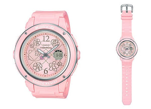 Brand new genuine Casio Baby-G special collaboration Hello Kitty 25th Anniversary limited edition pink colour wrist watch