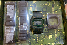 Load image into Gallery viewer, G-Shock DWE-5600CC with interchangeable green bezel and a 5600 circuit board design