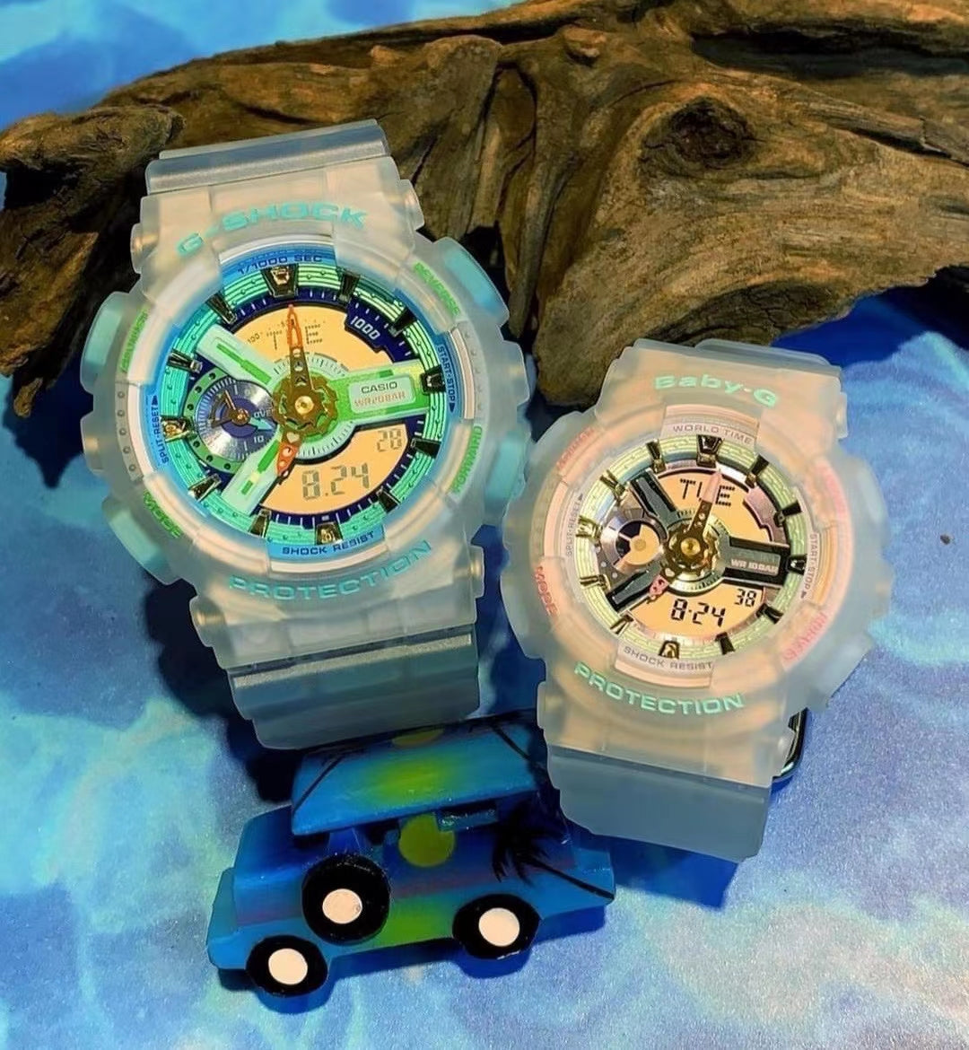 CASIO G-SHOCK BABY-G Summer Lover SLV-21A-7A Couple Set (Limited Edition)