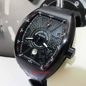 Buy Sell Pre-Owned Franck Muller Vanguard Black PVD Titanium Men's Watch at Time Galaxy