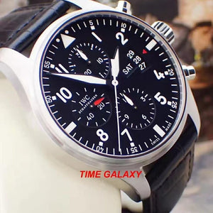 Buy Pre-Owned 100% Genuine IWC Pilot's Watch Chronograph IW377701 at Time Galaxy Online Store