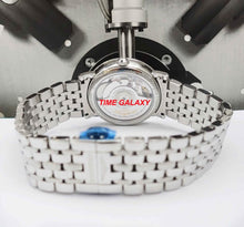 Load image into Gallery viewer, Longines L4.809.0.87.6 fitted with silver colour stainless steel bracelet with deployment clasp