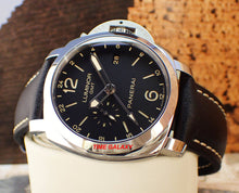 Load image into Gallery viewer, Panerai PAM351 black dial, date display, night indicator