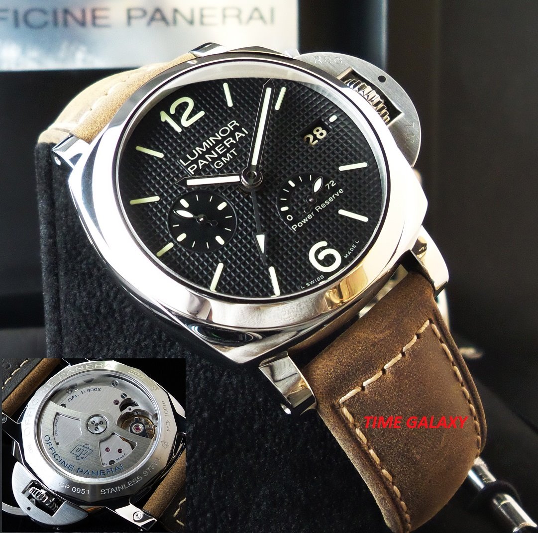 PANERAI Luminor 1950 3 Days GMT Power Reserve PAM 537 Time