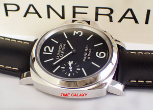 Panerai Pam510 black dial, small seconds and night indicator