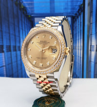 Load image into Gallery viewer, Rolex Datejust 36 Oystersteel Yellow Gold Diamond 126283rbr-0003