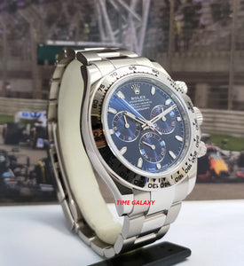Rolex 116509-0071 white gold case blue dial