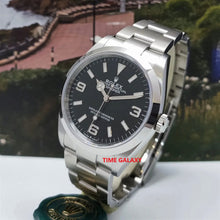 Load image into Gallery viewer, Rolex Explorer 124270 black dial oystersteel