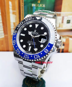 Buy Sell Trade Rolex 2021 GMT-Master II Batman Oyster 126710BLNR at Time Galaxy