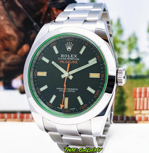Load image into Gallery viewer, Rolex Milgauss GV Oystersteel Black 116400GV-0001