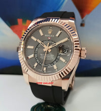 Load image into Gallery viewer, Buy Sell Rolex Sky-Dweller Everose Oysterflex 326235 at Time Galaxy