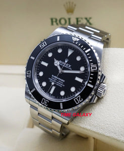 Buy Sell Trade New Rolex Submariner 41 No Date Black 124060 at Time Galaxy