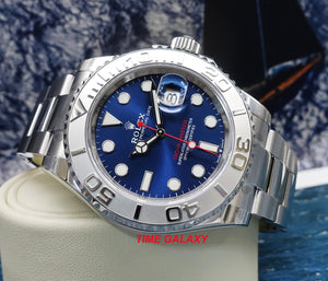 Rolex 126622-0002 features blue dial sunburst finish