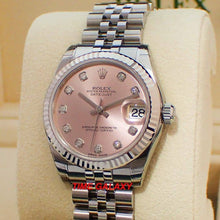 Load image into Gallery viewer, Rolex Datejust 31 Jubilee Pink Diamonds 178274-0022 Watch
