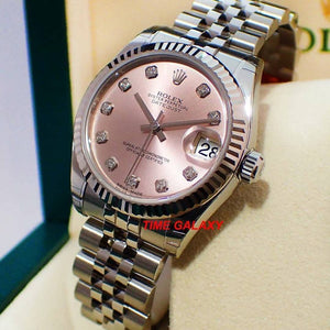 Buy Sell Rolex Datejust 31 Pink Diamonds 178274 at Time Galaxy