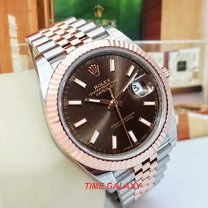 Rolex 126331-0002 made of stainless steel, rose gold, calibre 3235