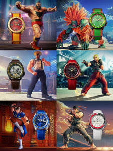 Seiko 5 Sport Street Fighter V limited edition watches