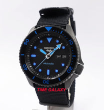 Load image into Gallery viewer, Seiko 5 Sports Street Style Black Blue SRPD81K1