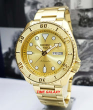 Load image into Gallery viewer, Seiko 5 Sports Gold Tone SRPE74K1 Bracelet