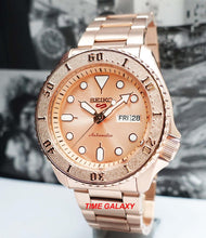 Load image into Gallery viewer, Seiko 5 Sports Rose Gold Tone SRPE72K1 Bracelet