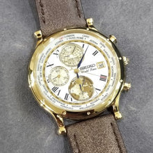 Load image into Gallery viewer, Seiko SPL060P1 features two-tone gold dial