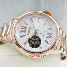 Load image into Gallery viewer, Seiko Lukia SSA794J1 rose gold stainless steel and sapphire crystal material