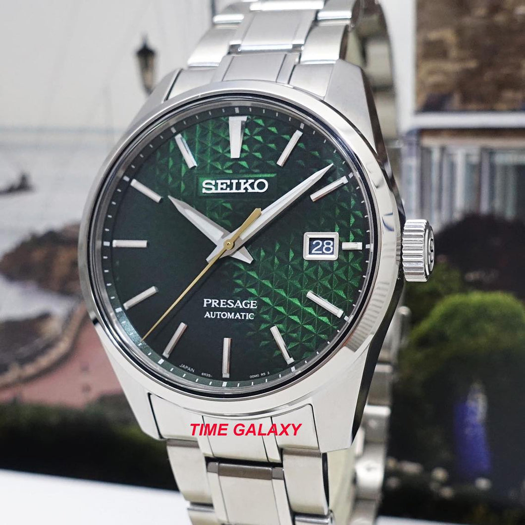 Seiko Presage Sharp Edged Emerald Green SPB169J1