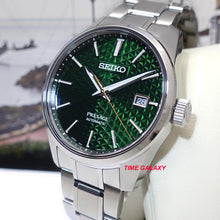 Load image into Gallery viewer, Seiko Presage Emerald SPB169J1 available at Time Galaxy store