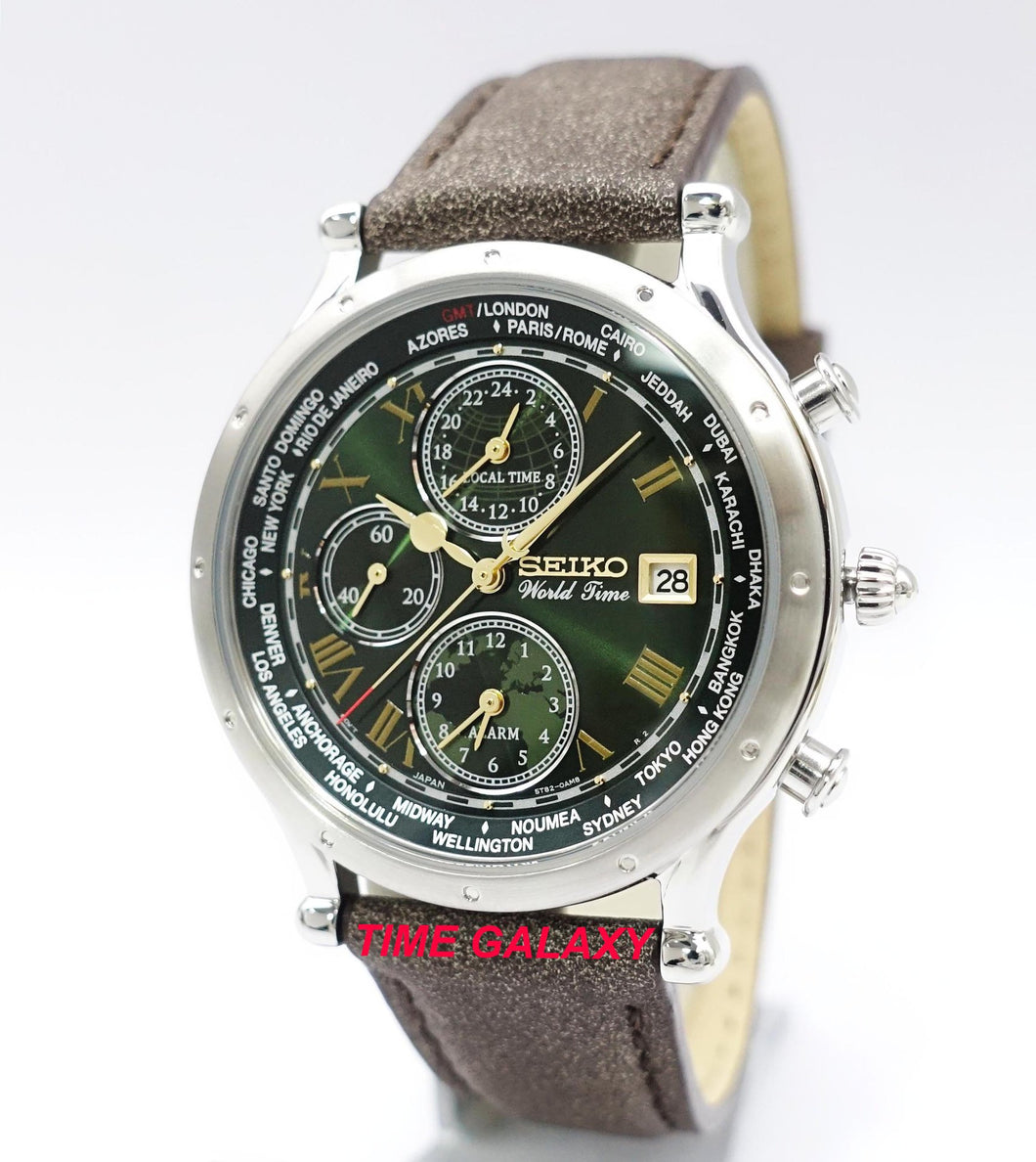 SEIKO Age of Discovery World Time Alarm SPL057P1 Limited Edition