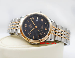 Tudor 1926 M91351 features black dial, elegant women wrist watch