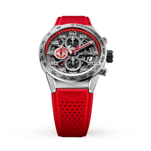 Buy Tag Heuer Calibre Heuer 01 Manchester United Special Edition CAR210M.FT6156 at Time Galaxy