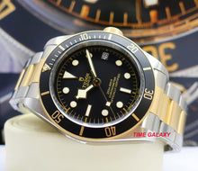 Load image into Gallery viewer, Tudor 79733N-0008 black dial unidirectional rotating bezel