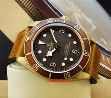 Load image into Gallery viewer, Tudor 70250BM-0001 brown dial, stainless steel bronze material, sapphire glass