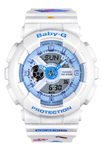 Load image into Gallery viewer, Brand new Original Baby-g x Doraemon ba-110be-7aprdl watch by Time Galaxy Watch Store in Malaysia