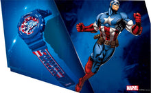 Load image into Gallery viewer, Casio G-shock special collaboration Marvel the Avenger Captain America limited edition wrist watch