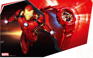 Casio G-shock special collaboration Marvel the Avenger Ironman limited edition wrist watch
