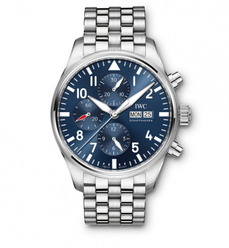 Authentic IWC Pilot's Chronograph Le Petit Bracelet IW3777-17 Watch